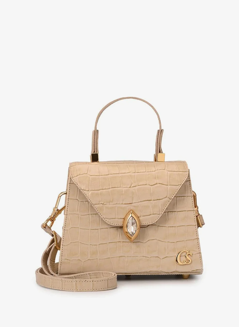 Carmen Steffens  Top Handle Bag Off-White for Women | Best Price UAE