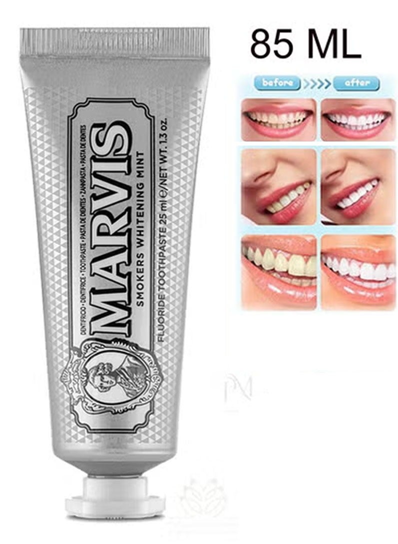 Marvis Smokers Whitening Mint- 85ml - Image 1