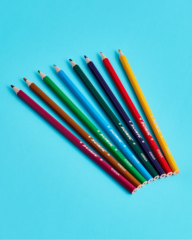 REDTAG Blue 12 Colours Pencil Set
