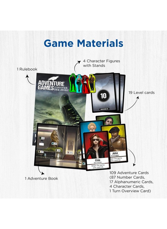 Thames & Kosmos Adventure Games: Monochrome, Inc. - A Kosmos Game from Thames & Kosmos | Collaborative, Replayable Storytelling Gaming Experience for 1 to 4 Players Ages 16+ - Image 4