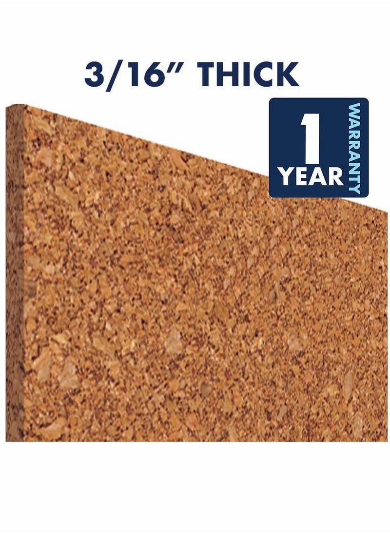 Self Adhesive Bulletin Boards 4Pcs 30cm Square Self Adhesive Felt Board Tiles with Push Pins Square Bulletin Board for Walls Felt Cork Pin Board for Pictures Photos Memos - Image 4