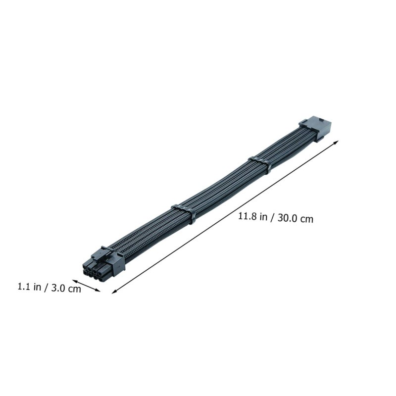 كابل تمديد طاقة PCIe للرسومات محبوك من النايلون للإعدادات الاحترافية - Image 5