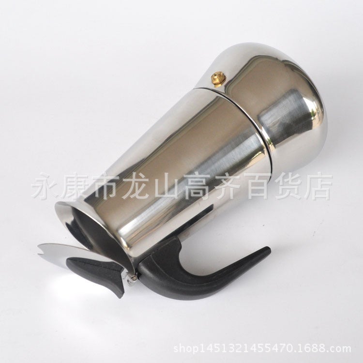 Stainless Steel Moka Pot Coffee Moka Pot Coffee Pot Stainless Steel Can Discharge - Image 4