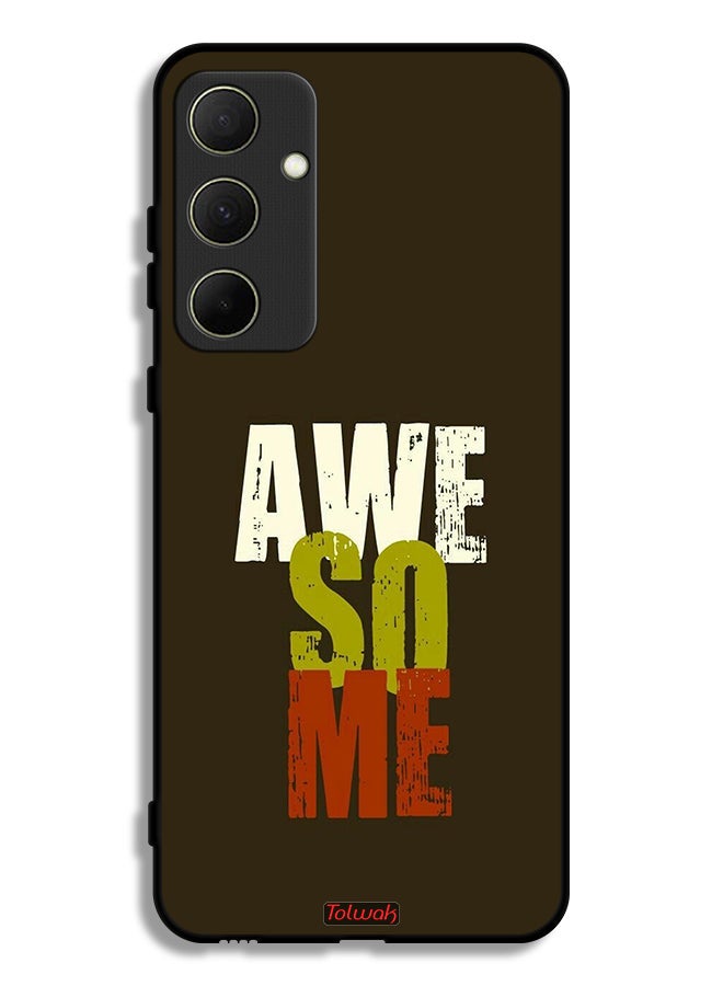 Tolwak Samsung Galaxy A35 5G Protective Case Cover Awesome - Image 1