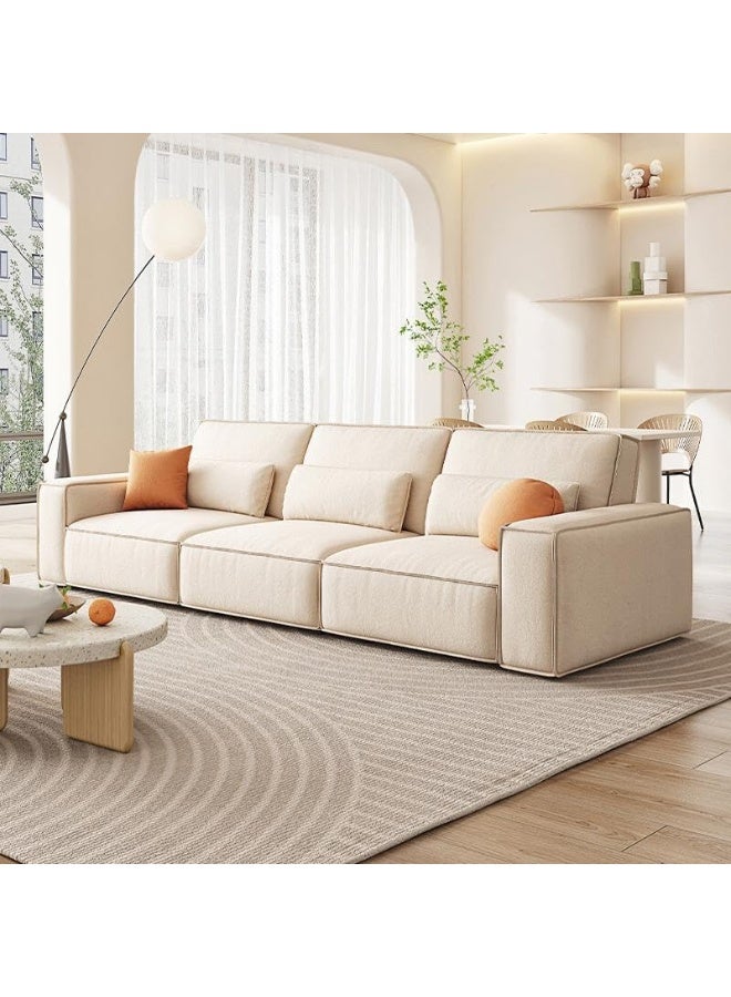 Comfynest Comfynest Contemporary Off 259.08 X 99.06 X 88.9 Cm Off-White - Image 2