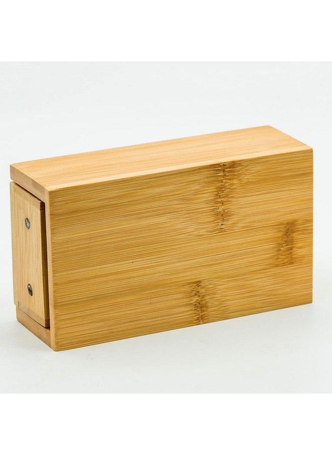 Bamboo Dice Tower Foldable Wooden Die Roller Castle Rolling Case For Dungeons And Dragons Board Game D&D Rpg
