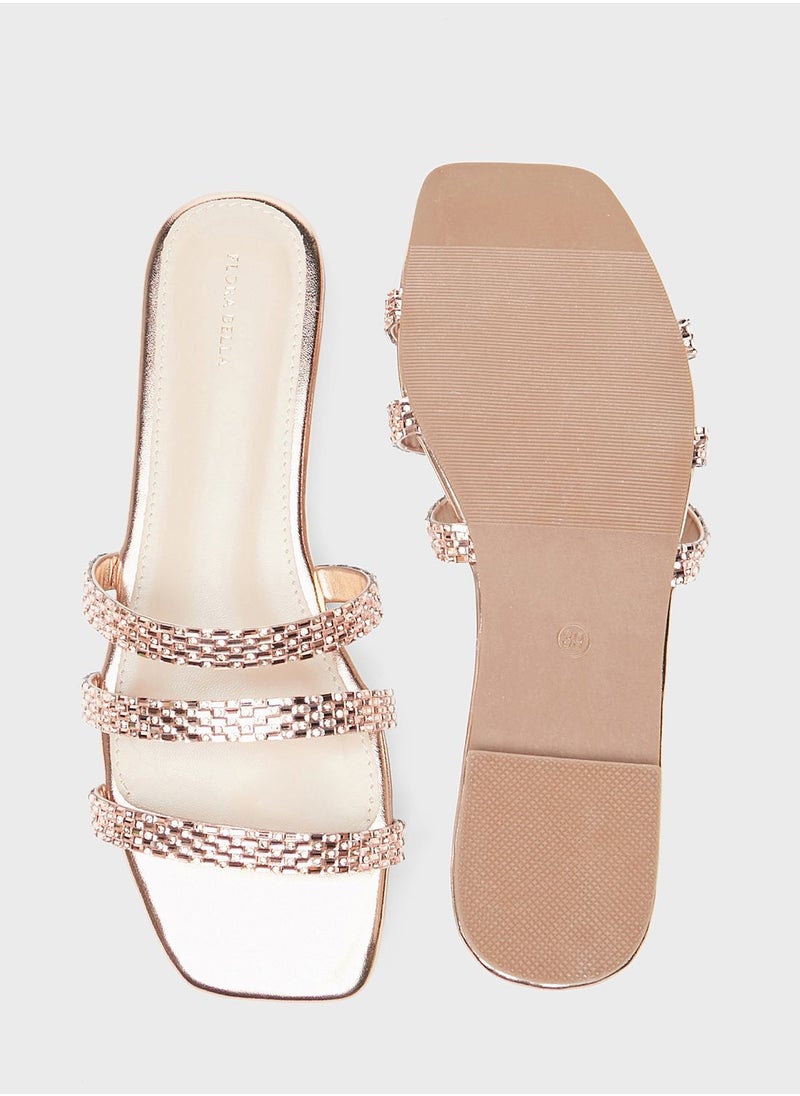 shoexpress - Multi Strap Flat Sandals - Image 1