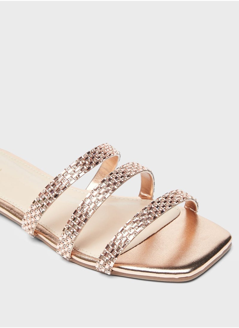 shoexpress - Multi Strap Flat Sandals - Image 1