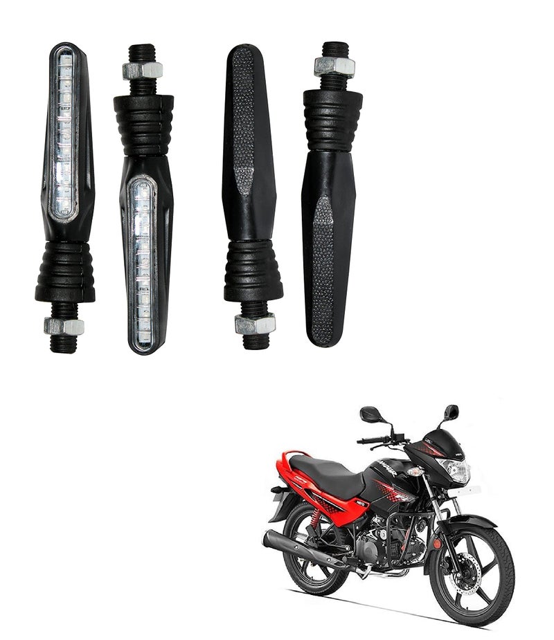 Asryd Pack of 4 Amber Bright SMD LED KTM Style Indicators For Hero Glamour (4.Pcs Amber Color Indicator) - Image 3