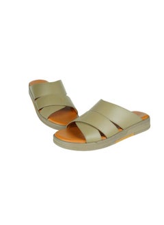 barjeel uno 008-3667 Barjeel Uno Mens Arabic Sandals MSA125 Stone  - Image 3