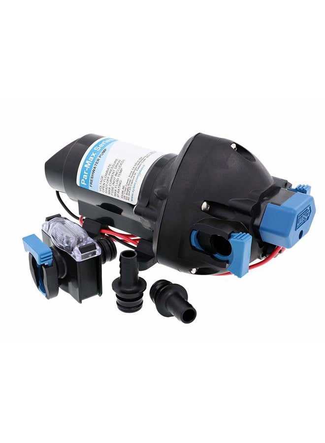 Jabsco 31395-2512-3A, ParMax 3-12V 3GPM 25PSI Freshwater Delivery Pump - Image 1