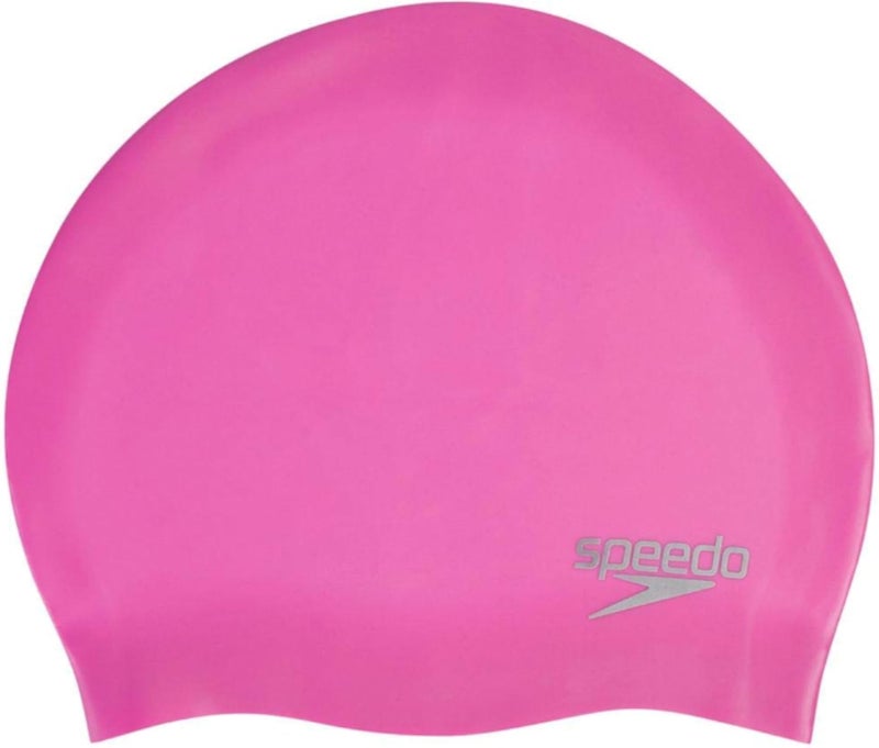 Speedo Plain Moulded Silicone Cap