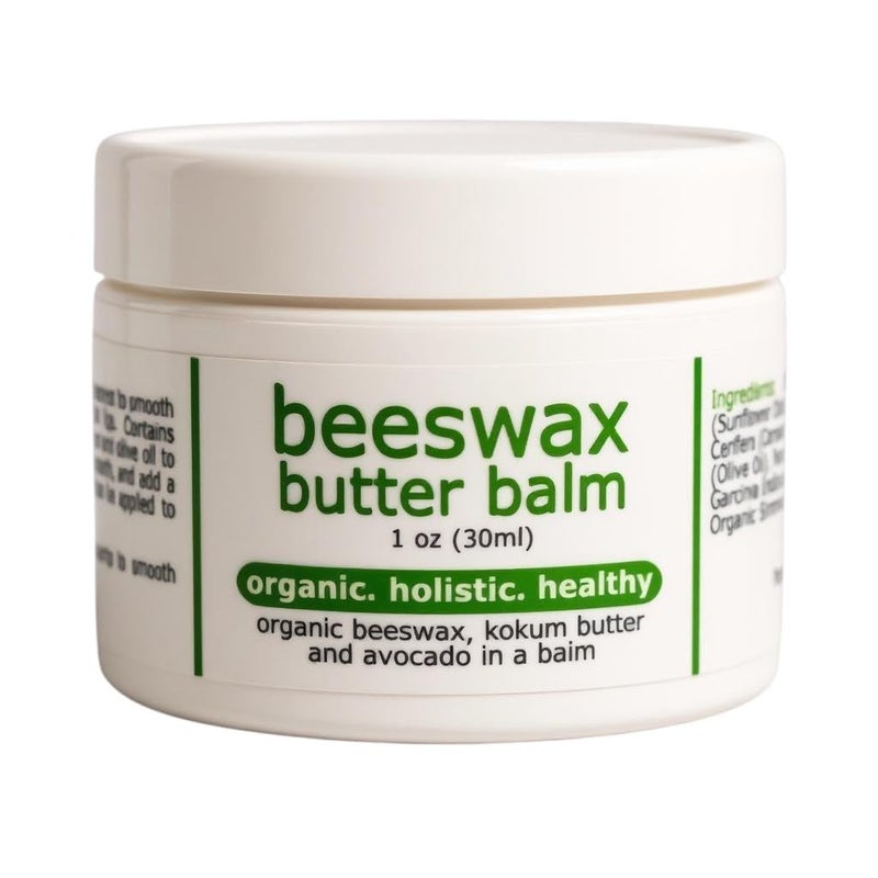 Made from Earth Beeswax Butter Balm Organic Holistic and Healthy 1 oz