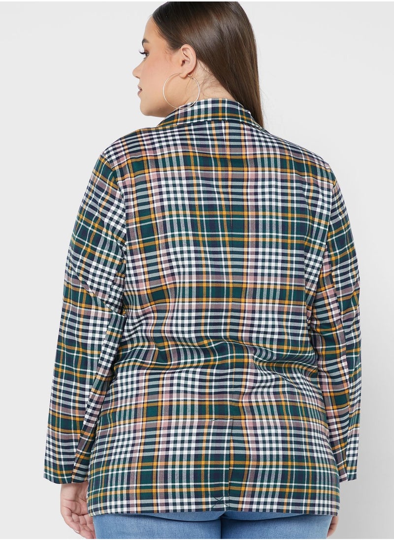 Only Carmakoma - Double Breasted Blazer - Image 1