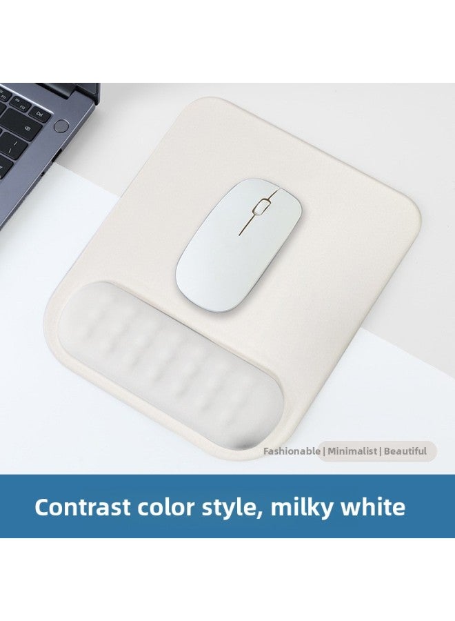 Mouse Pad Wrist Guard Mouse Pad Wrist Guard Girls Wrist Rest Hand Rest Pad Mouse Pad Wrist Pad Wrist Pad Customization-Color:Wrist Protection 【milk White】 Raised Dot Massage Feeling