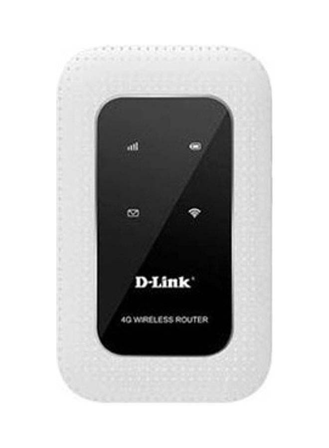 دي لينك راوتر محمول يدعم تقنية 4G ومنفذ لبطاقة SIM بسرعة 150 ميجابت في الثانية طراز Dwr-932M أبيض - Image 1