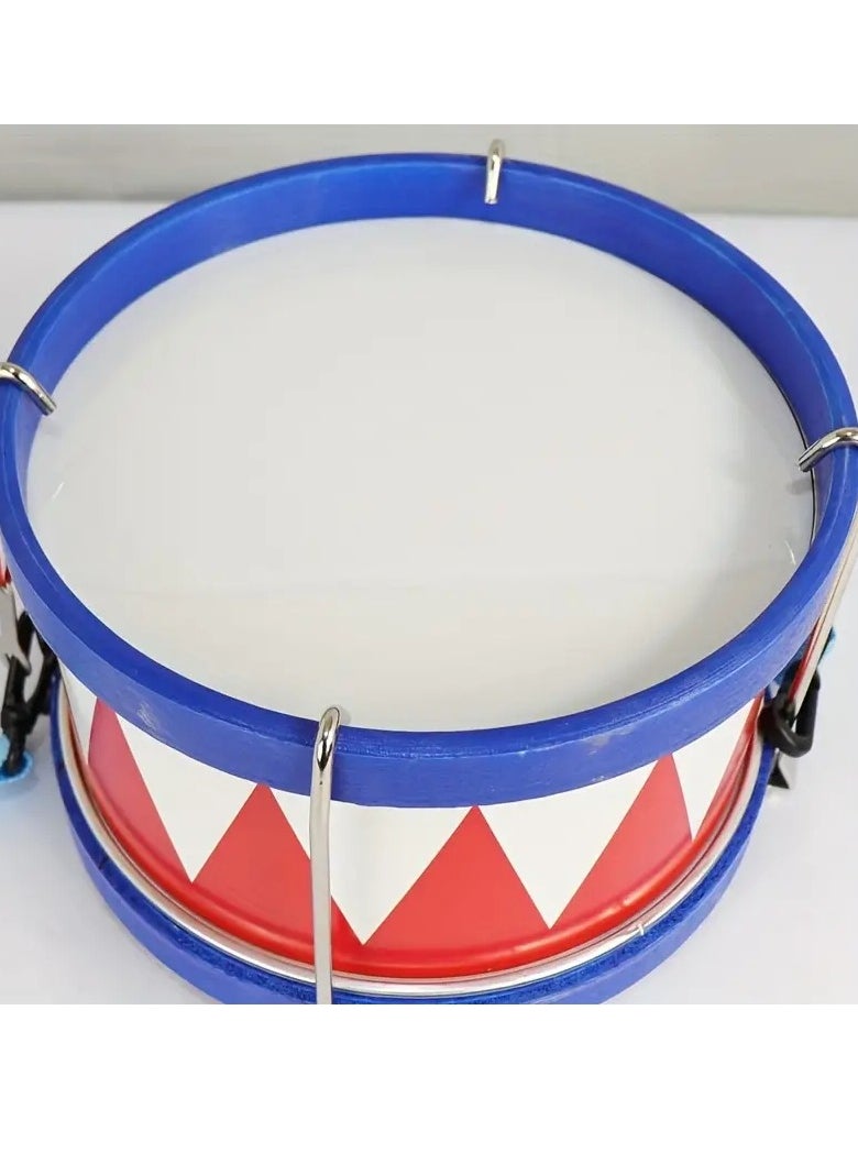 Gonice Adjustable Waist Drum 8 Inch Small Army Drum Performance Props Drum Hand Drum Orff Percussion Instrument  - Image 2