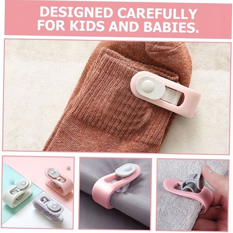 Random 21 Pcs Multifunctional Curtain Blanket Thumbtack Clip Household Needle Free Quilt Cover Fixator - Image 3