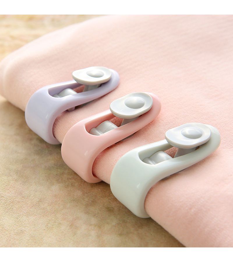 Random 21 Pcs Multifunctional Curtain Blanket Thumbtack Clip Household Needle Free Quilt Cover Fixator - Image 4