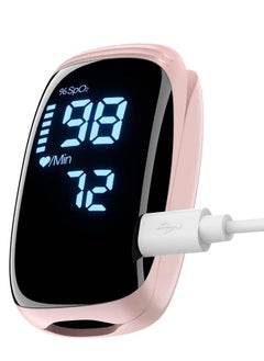 Furtey Rechargeable finger pulse oximeter blood oxygen saturation meter suitable for outdoor sports and family use  - Image 1
