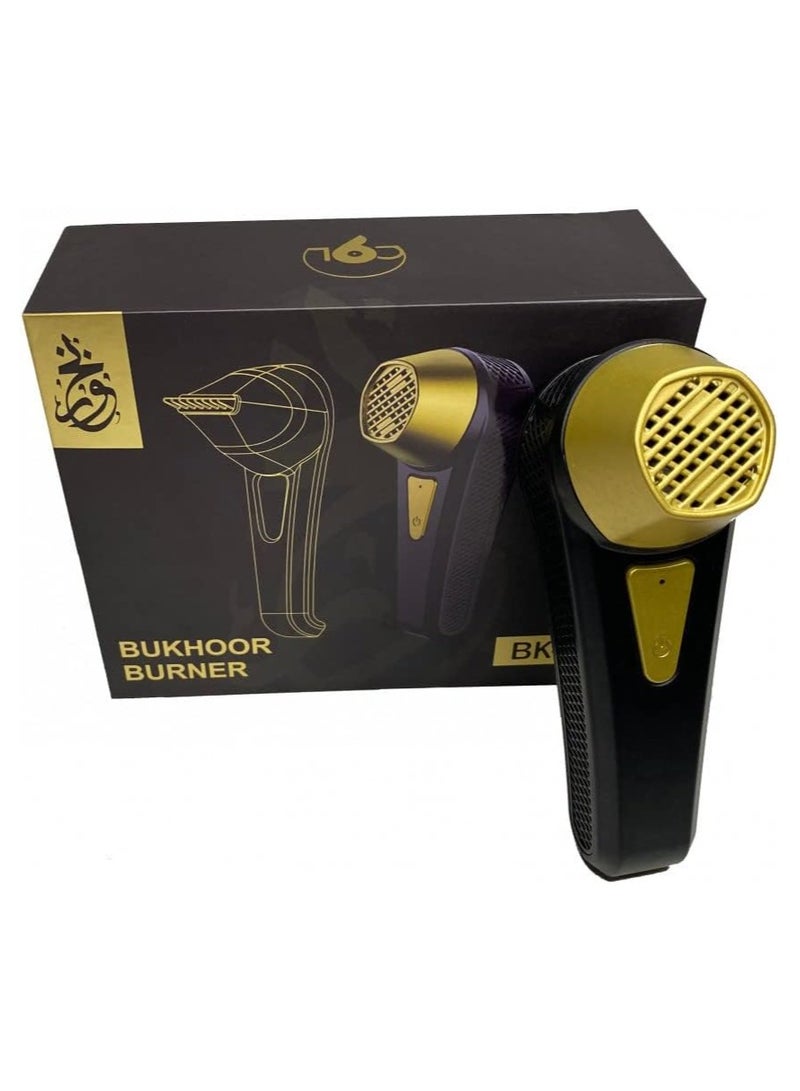 Bukhoor Bukhoor Diffuser Electronic Car Bukhoor Usb Type-C Power Bakhoor Rechargeable | Black Electric - Image 1