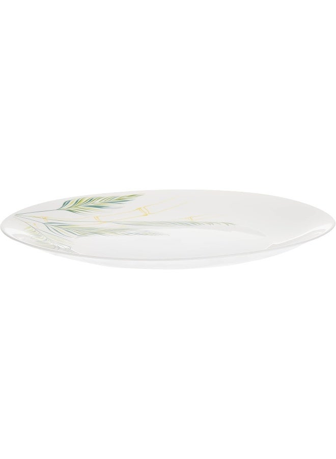 BOROSIL LARAH PLANO BREEZE OPAL DINNER PLATE 27 CM, WHITE, 11FPPLBRZ, 1 PC white - Image 2