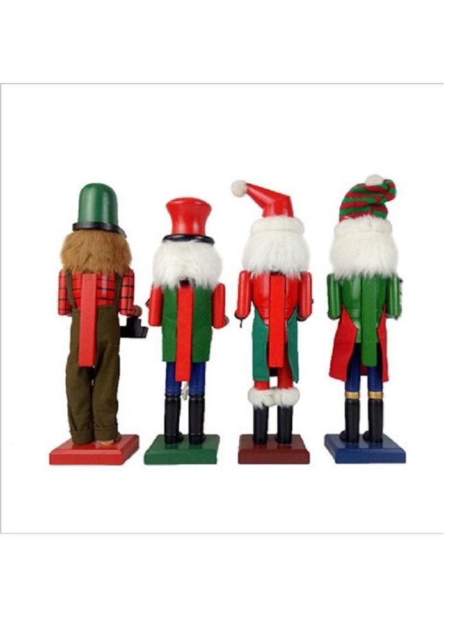 بي جي إم زينة بتصميم رجل خشبي متعدد الألوان - Image 3