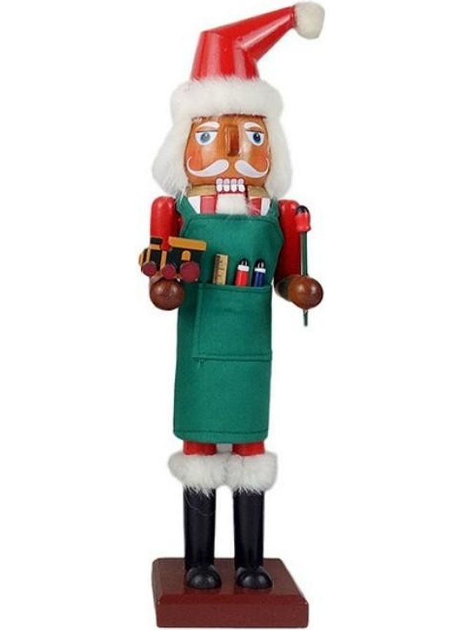 بي جي إم زينة بتصميم رجل خشبي متعدد الألوان - Image 1