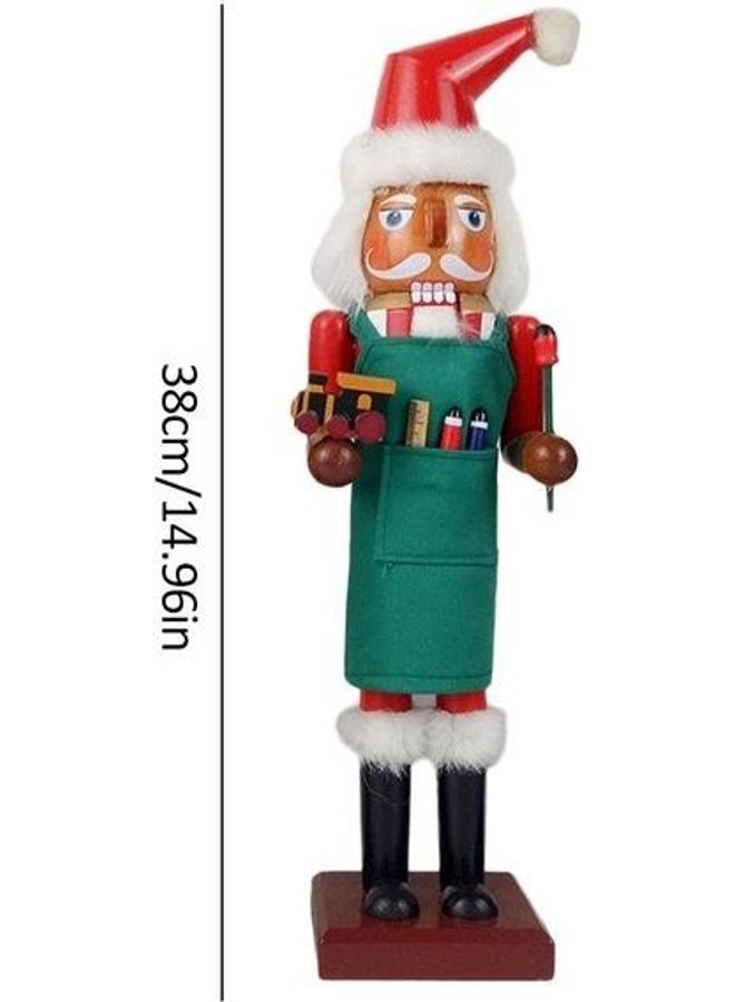 بي جي إم زينة بتصميم رجل خشبي متعدد الألوان - Image 5