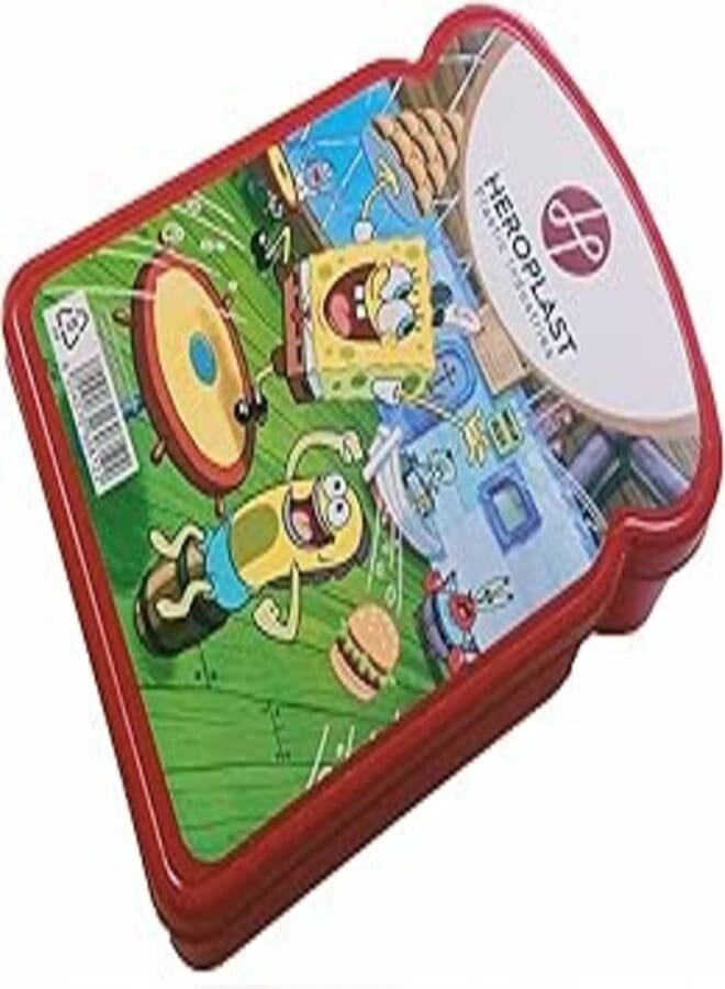 HeroPlast Large Toast Lunchbox Red K39