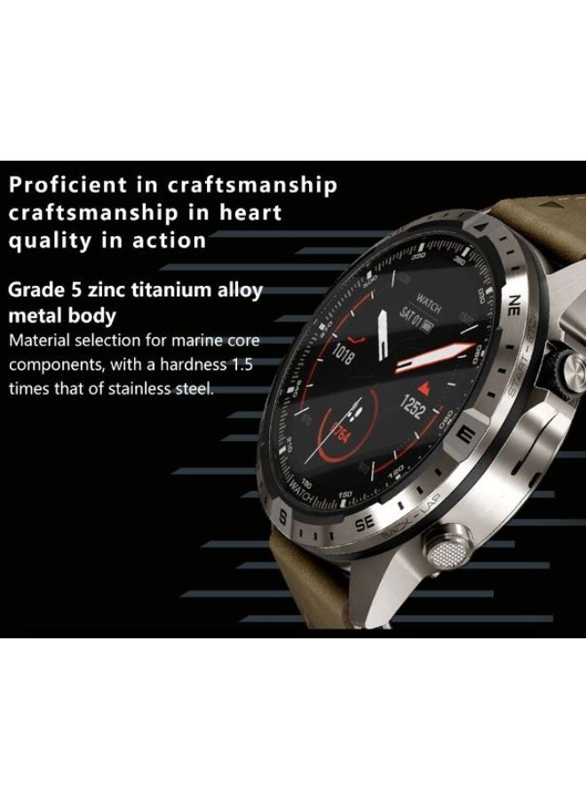 Aolon GT5 PRO Smart Watch – 1.6" Full Round 464×464 Display, IP67 Waterproof, Built-in Compass, 100+ Sports Modes, Heart Rate & Blood Oxygen Monitoring, 30-Day Standby - Image 2