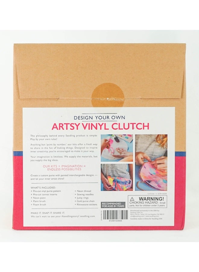 Design Your Own Artsy Vinyl Clutch - Image 2