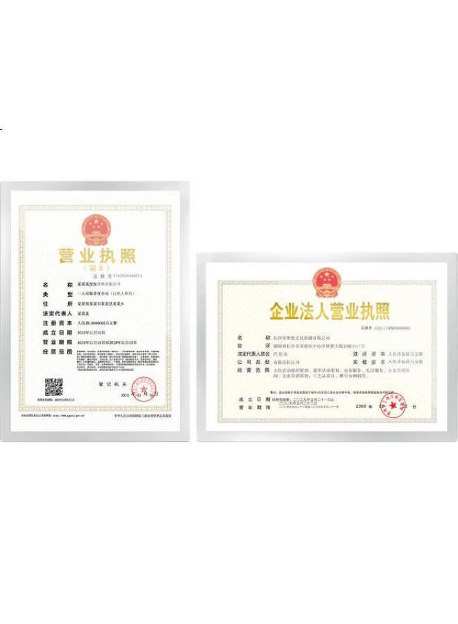 Dsb (Disbi) A3 Magnetic Display Stand, Business License Protection Cover, Original Frame, Certificate Of Honor, Award Certificate Protector, Children'S Display Board, Magnetic Sticker, Silver, 1 Piece, D11S1 - Image 1