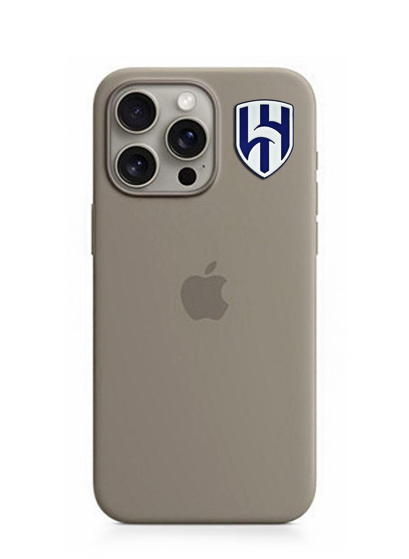 2 Pieces Al-Hilal Metal Sticker for Mobile or Any Smooth Surface - Image 4