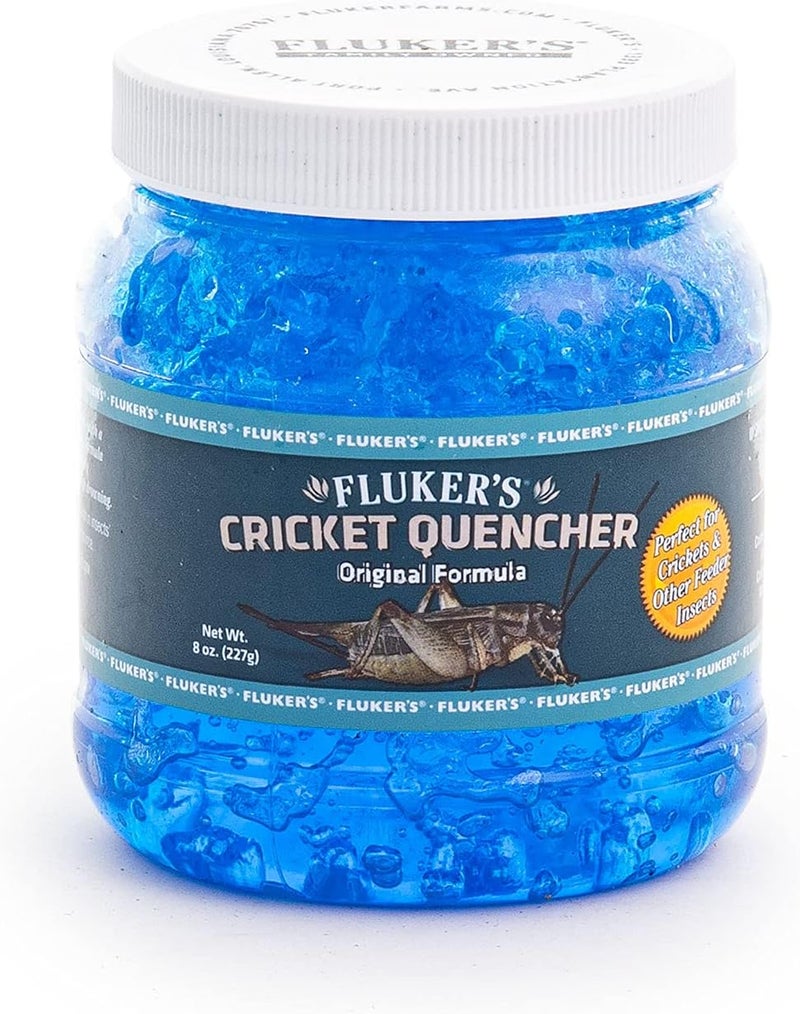 Fluker's Cricket Quencher Original Gel - 8oz Water Source for Crickets and Feeder Insects - Image 1