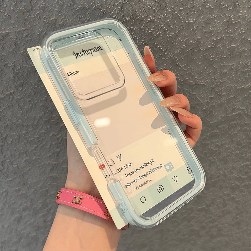 Shockproof Transparent Soft Phone Case for Xiaomi 15S Pro 15 Ultra 17 Pro Max 14, Full Coverage Anti-Slip Back Cover - Image 1