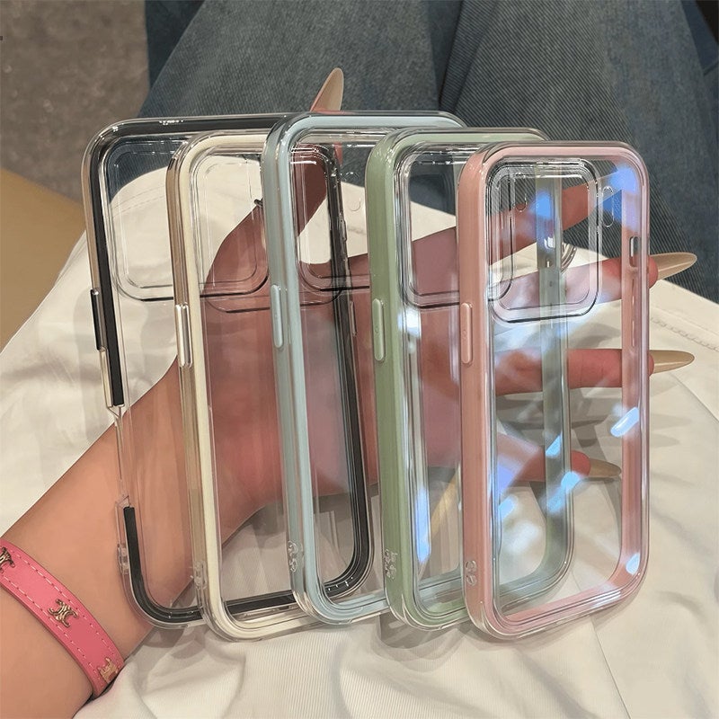 Shockproof Transparent Soft Phone Case for Xiaomi 15S Pro 15 Ultra 17 Pro Max 14, Full Coverage Anti-Slip Back Cover - Image 3