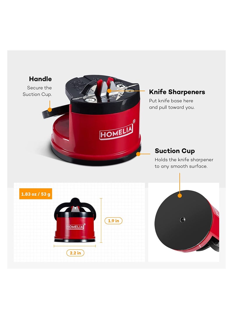 Generic Knife Sharpener - Kitchen Knife Sharpeners - Pocket Knife Sharpener - Manual Blade Sharpener - Worksharp Sharpeners - 2PCS  - Image 3