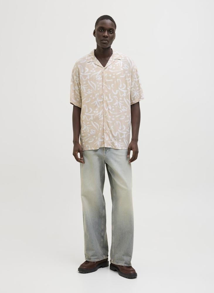 JACK & JONES Jjjeff Printed Regular Fit Button Down Shirt  - Image 4