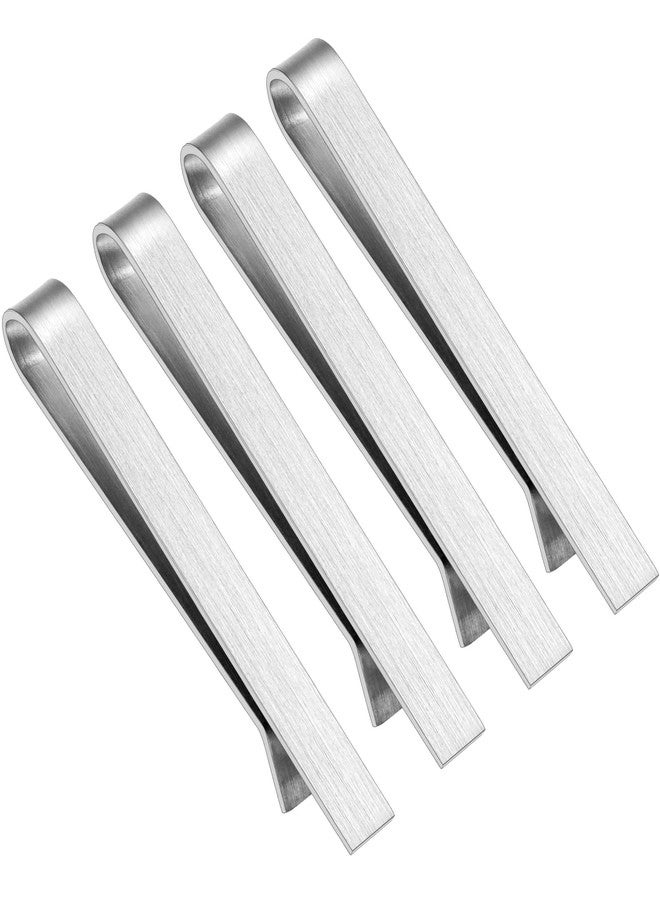 هاوسن مشابك ربطات عنق رجالية مقاس 2.5 بوصة (3-3.25 بوصة) في علبة هدايا، طقم مشابك ودبابيس ربطات عنق عريضة بألوان الأسود والأحمر والأبيض والأزرق، مناسب لحفلات الزفاف والذكرى السنوية وعيد الحب وحفلات الكريسماس - Image 1