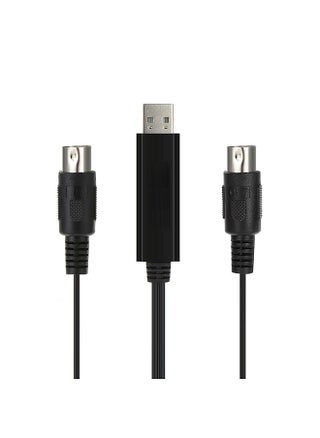 HiFing USB IN-OUT MI Cable One In One Out Interface 5 Pin Line Converter PC to Music Keyboard Adapter Cord Black - pzsku/Z94AF1C6DE6EECF4FEE7EZ/45/_/1698216337/7e3874ac-7ea4-41d1-919e-b29eeef32db6