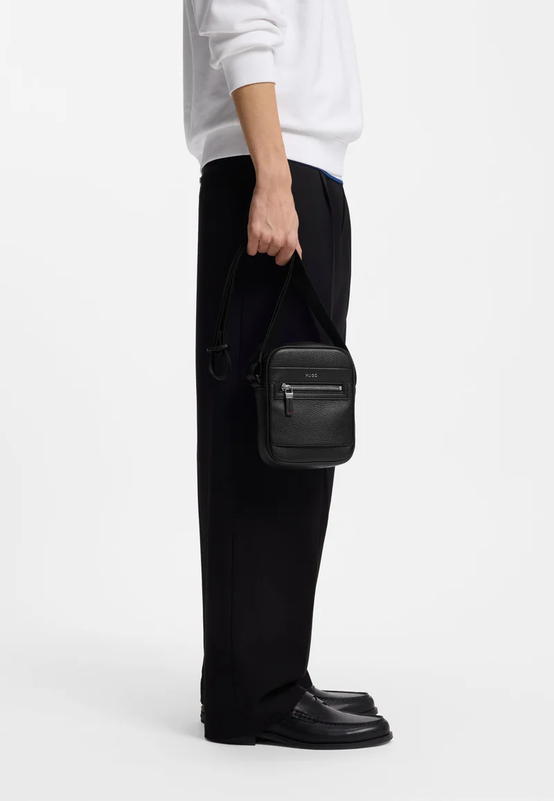 HUGO Black Reporter bag with hardware trims for Men | Best Price UAE