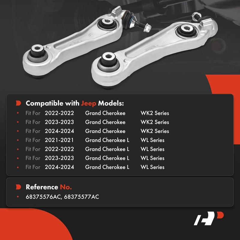 A-Premium Control Arm Kit for Jeep Grand Cherokee 2021-2024 - Image 2