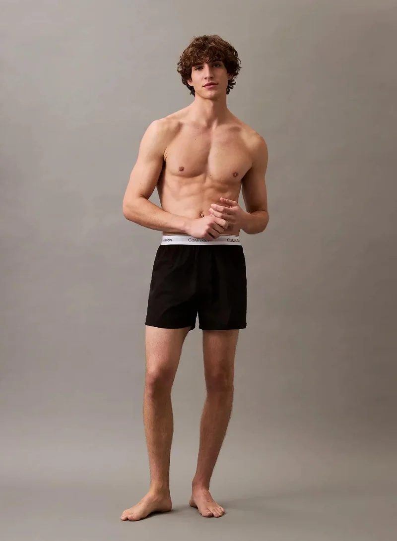 Calvin Klein 3 Pack Slim Fit Boxers - Icon Cotton Stretch