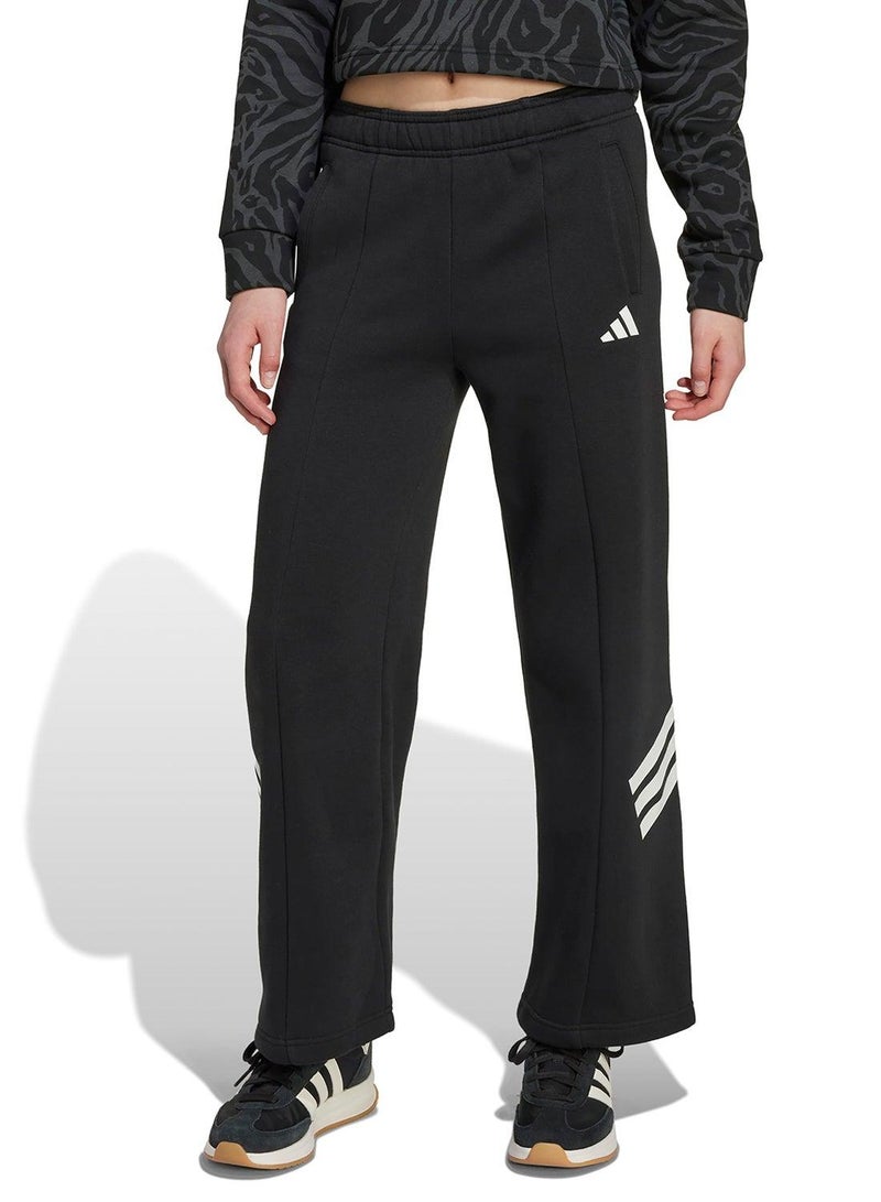 Adidas Future Icons Wide Leg Open Hem Pant - Image 1