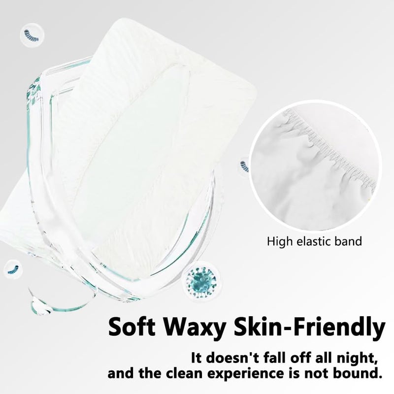Goodern Disposable Pillowcases,10 Pcs Single Use Travel Pillow Covers,Non Woven Pillow Case Covers Individually Wrapped,Portable Pillow Sheets for Business Trips Hotels Bedding Supplies-Green - Image 3