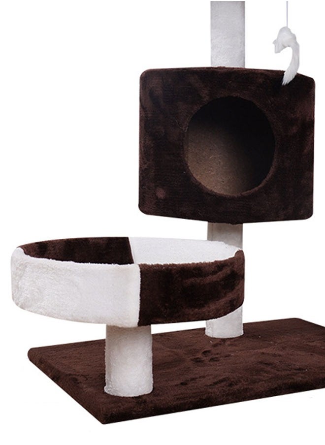 NKX - Multi-Level Kitten Play Tree with Scratching Post and Ladder - Image 1