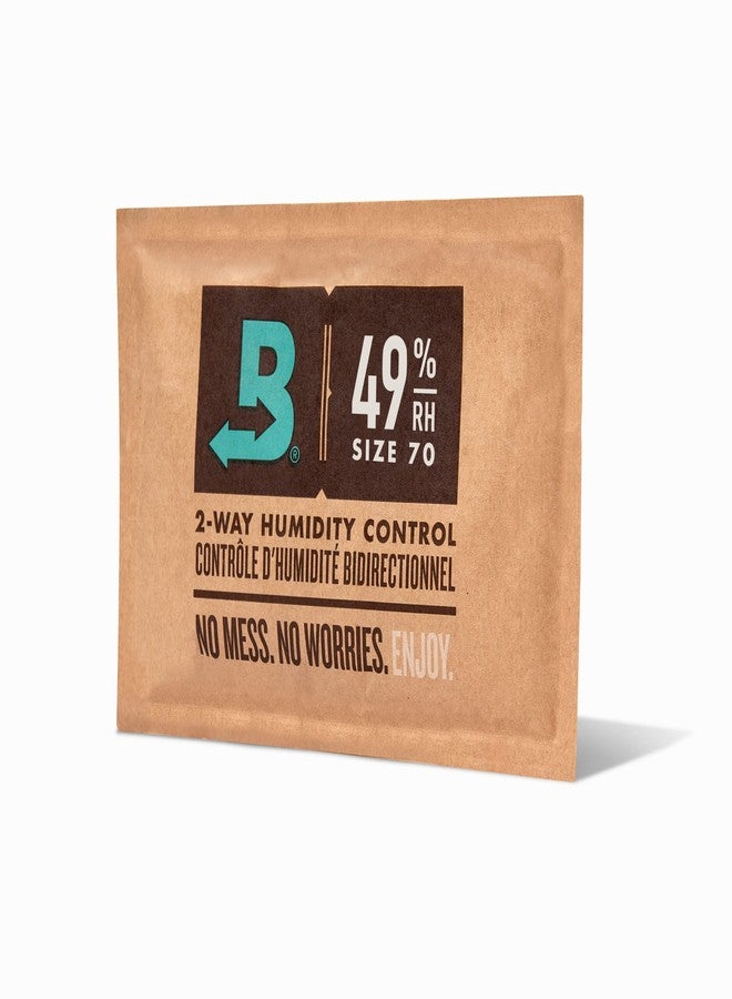Boveda 49% Two-Way Humidity Control Pack for Music - Single Standard Size - For Wooden Instruments - Humidifier Pack Prevents Cracking & Warping - Individually Wrapped Guitar Humidifiers - Image 1