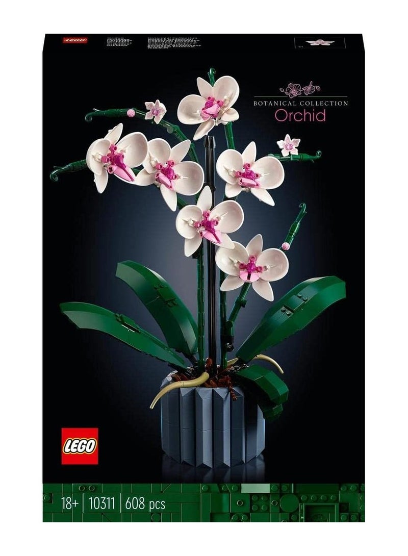 LEGO Orchid Plant Decor Building Kit  - Image 2