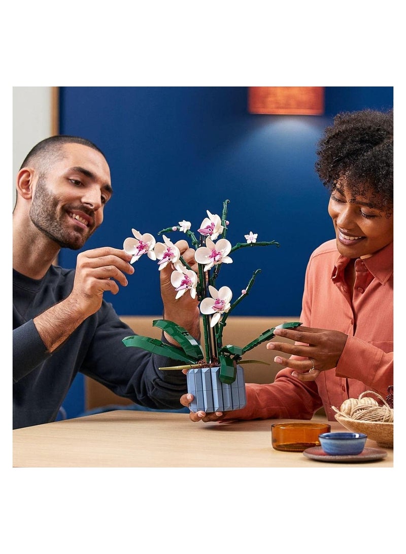LEGO Orchid Plant Decor Building Kit  - Image 3